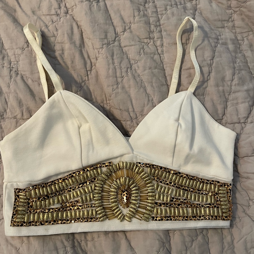 Bebe crop top XS